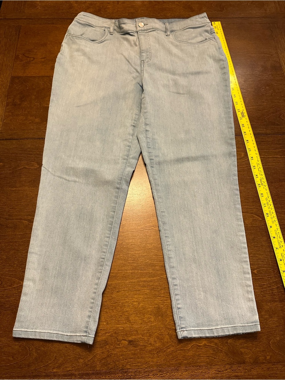 Chico's Light Blue Straight Jeans